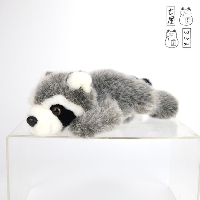 ตุ๊กตา แรคคูน 🦝 Raccoon ~ THE STUFFED ANIMAL HOUSE ~ Realistic Wildlife Plush ~ Standard 21 cm 💦 รูปที่ 3
