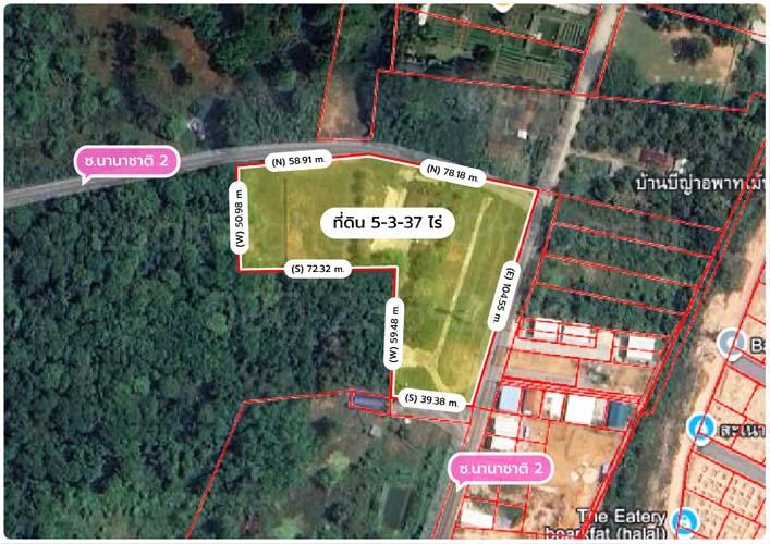 L-158 : ที่ดินแปลงมุม 5-3-37.2 ไร่ ซ.นานาชาติ 2 (ภก.3030) ต.เกาะแก้ว อ.เมือง จ.ภูเก็ต 2