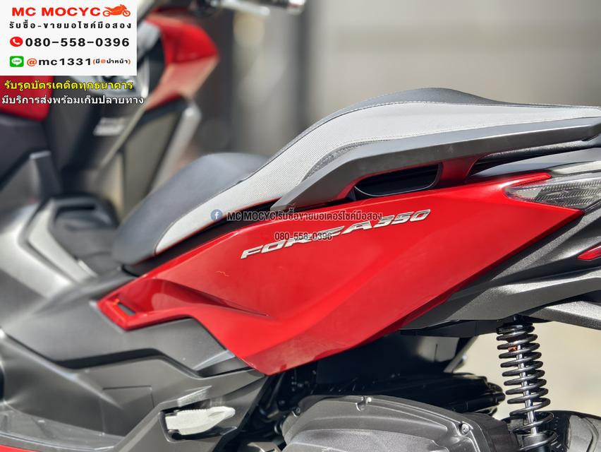 Forza 350 2020 วิ่ง8000โล รถบ้านแท้ สภาพเดิมๆ เครื่องท่อเดิมๆ กุญแจบุคเซอวิสครบ เล่มเขียวชุดโอนครบ No1053 15