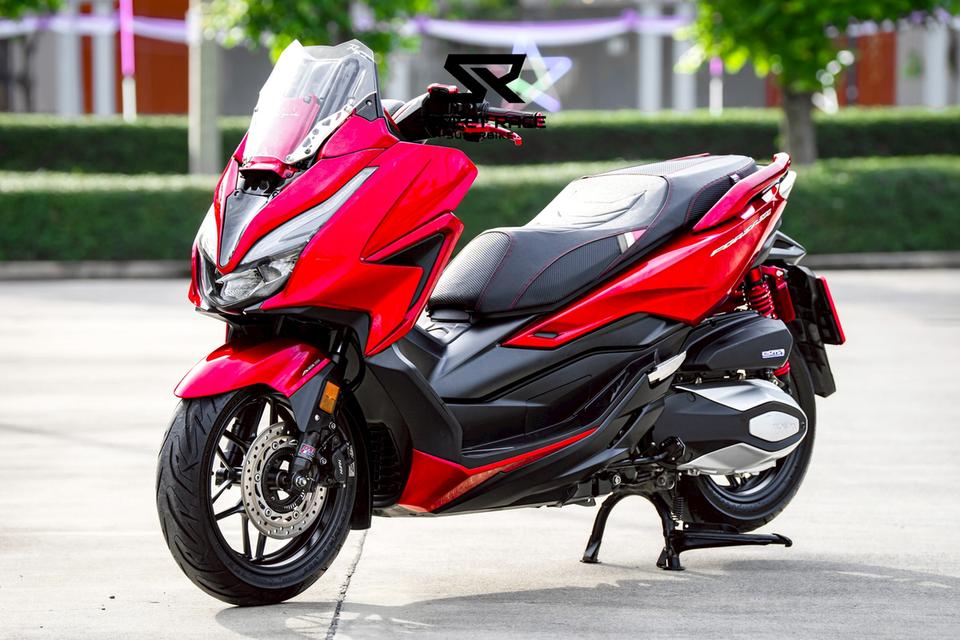 Forza350 ปี 2021 สี แดงหน้าคาร์บอน สายหล่อต้องมี!