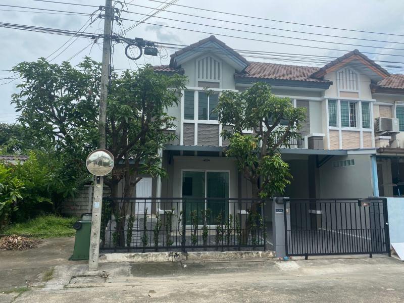 ขาย:ทาวน์เฮ้าส์ 2 ชั้น (หลังมุม) ,เนื้อที่ 27.9 ตรว. หมู่บ้านพฤกษาวิลล์ วัชรพล-เพิ่มสิน ถนนเพิ่มสิน 34 1