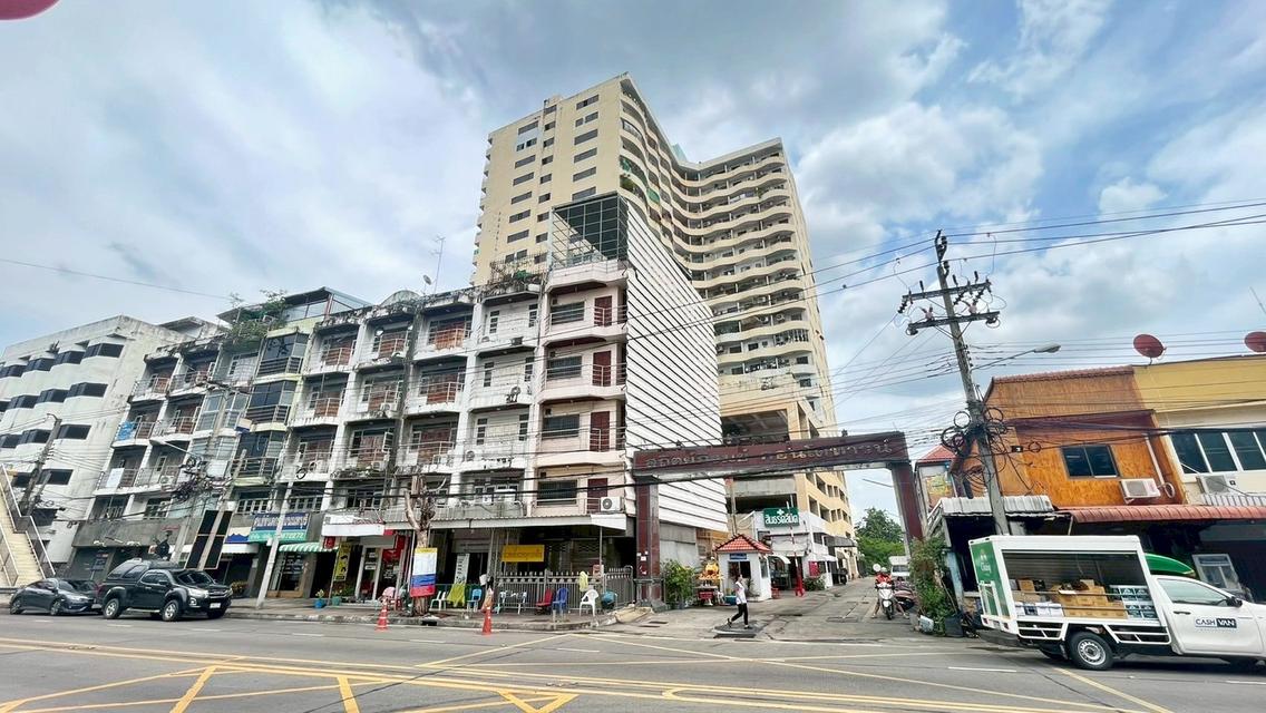 ขายคอนโด สถิตย์ภิรมย์คอนโดทาวน์ (ห้องมุม) ใกล้ MRT แยกติวานนท์ 1