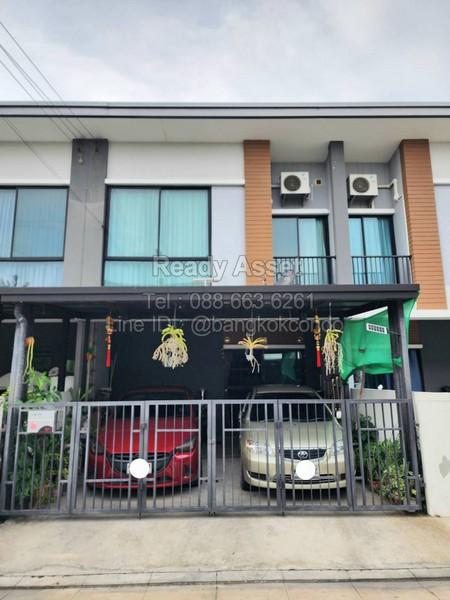 S68-05-01 ขายทาวน์โฮม 2 ชั้น หมู่บ้านยูนิโอทาวน์ เพชรเกษม 110 เนื้อที่ 18.5 ตรว 3นอน 2น้ำ ใกล้ MRT หลักสอง 1