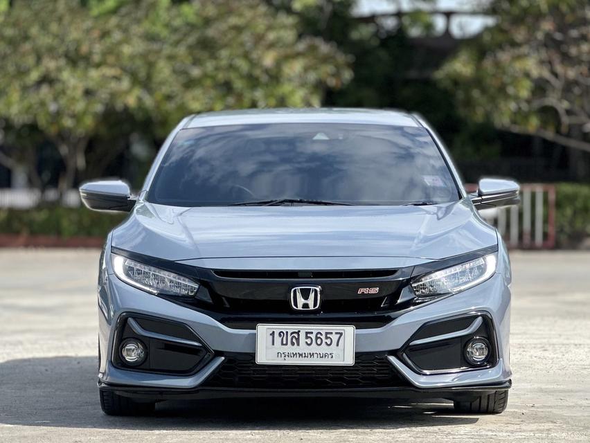รหัสรถ PAT5657 HONDA CIVIC FK 1.5TURBO RS ปี 2021 สีเทาโซนิค