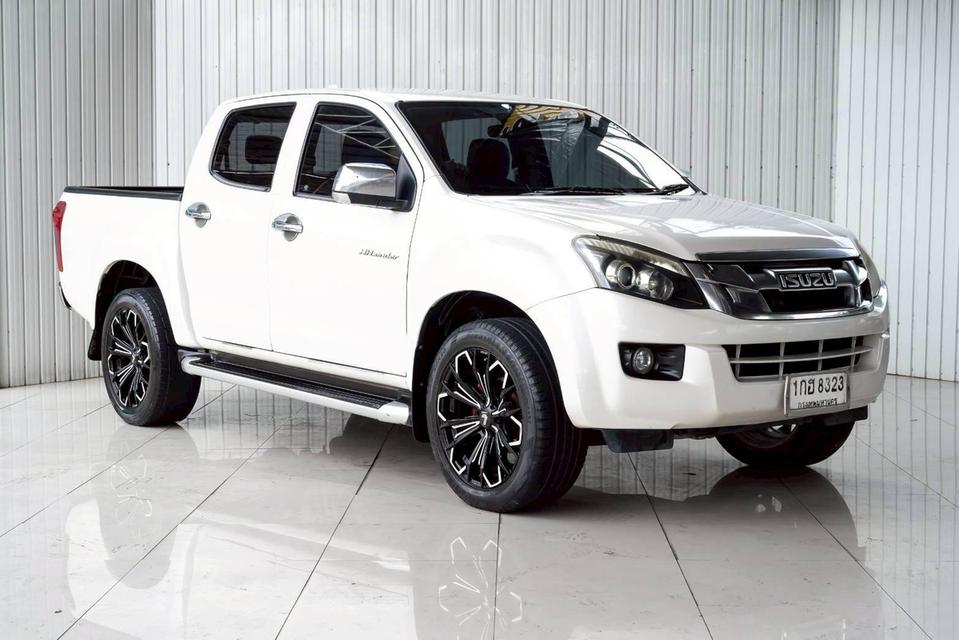 ISUZU D-MAX 12-19 2.5 VGS Z-Prestige Navi ปี 2013 เกียร์AT สีขาว โฉม HI-LANDER CAB-4