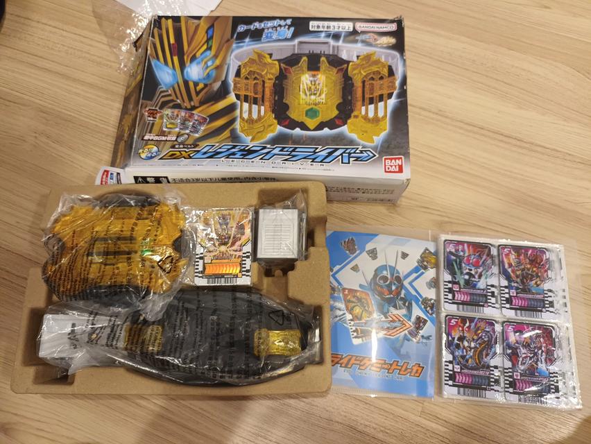 เข็มขัดkamen rider Legend + สมุดการ์ด 68 ใบ 1