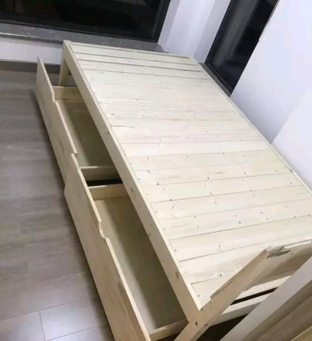 เตียงนอนไม้ 3 ฟุต 2