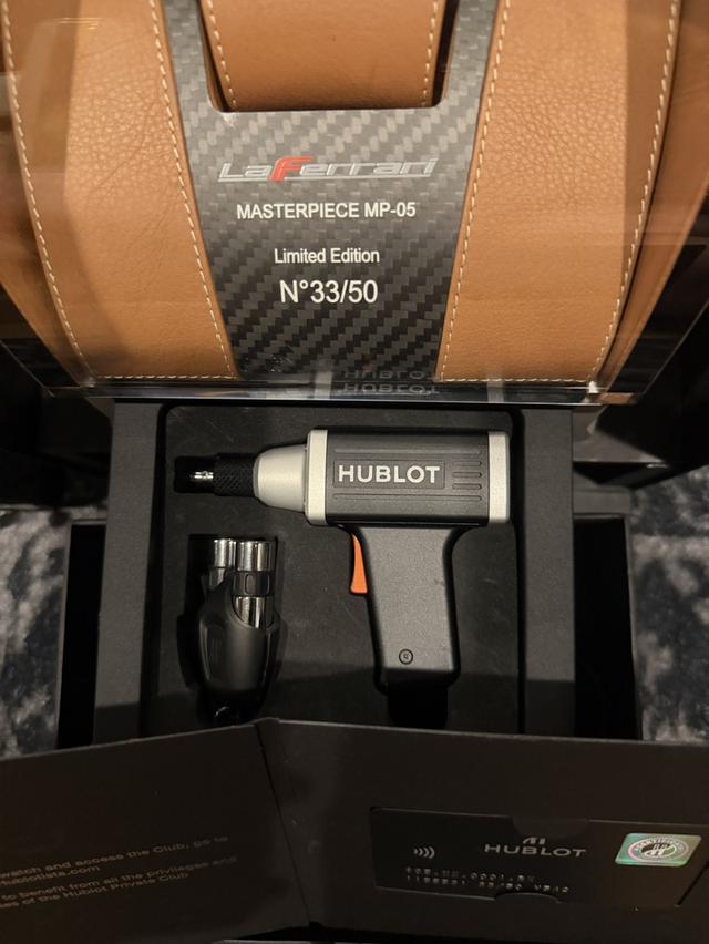 Hublot Laferrari MP-05 ผลิต 50 เรือนในโลก เรือนนี้เป็นเลขเบิ้ล 33 / 50 fullset เจ้าของขายเอง รูปที่ 7