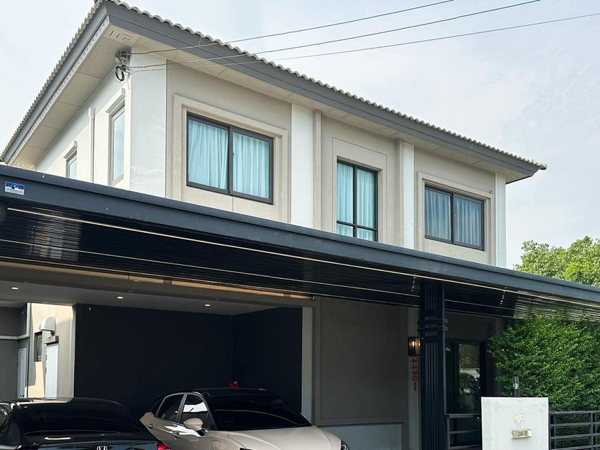 บ้านหรูรามอินทรา-วงแหวน ราคา 8 ล้าน ไม่ขาย!!! ขายแค่ 5.49 ล้าน เจ้าของรีบขาย ยอมขาดทุน 3 ล้าน Grande Pleno Ramintra-Wongwaen บ้านหลังมุม 4