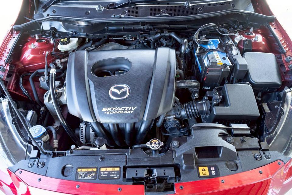 MAZDA MAZDA2 1.3 High Connect ปี 2016 สีแดง เกียร์A/T โฉม ปี14-ปัจจุบัน 4Dr รูปที่ 16