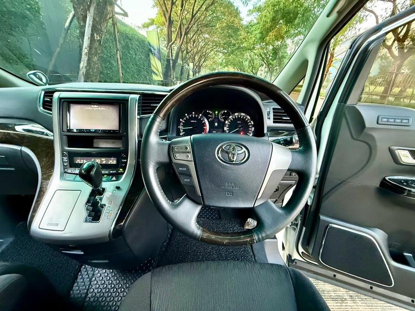 (แจ้งรหัสรถ CH3484) #Toyota #Vellfire 2.4 ZG ปี 2014 สีขาว รูปที่ 13