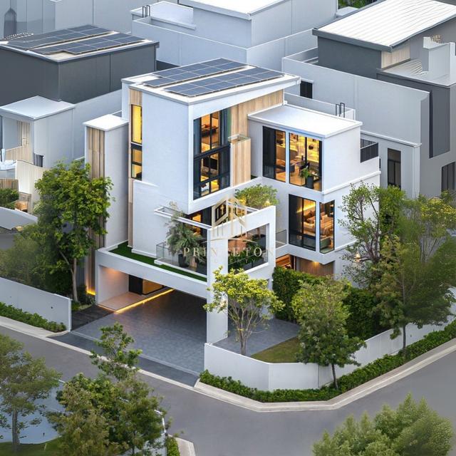 Luxury 3-Story House For Sale VIVE Bangna KM.13 3