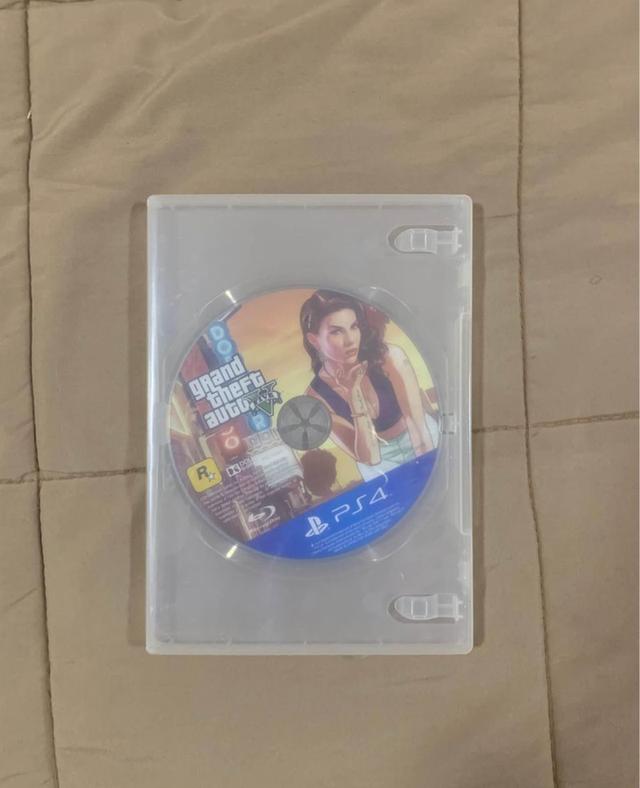 ขายแผ่นเกม GTA V มีตำหนิหน้าปกหาย 3