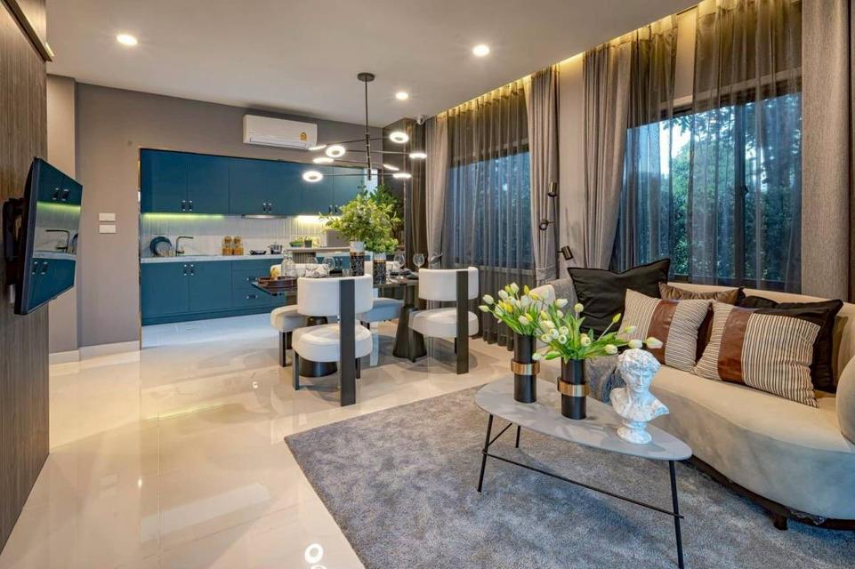 📣🏡 ให้เช่าด่วน! ทาวน์โฮม Verve สายไหม - พหลโยธิน 56 (4 นอน 3 น้ำ 152 ตร.ม.) เฟอร์นิเจอร์/เครื่องใช้ไฟฟ้าครบ โซนดีที่สุด! ใกล้ BTS แยก คปอ. 🚆 60,000 4