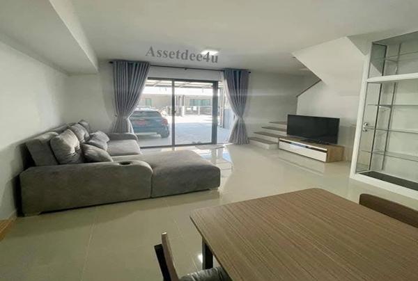 AT583 ให้เช่าทาวน์โฮม 2 ชั้น พลีโน่ สุขุมวิท บางนา2 มีเฟอร์นิเจอร์และเครื่องใช้ไฟฟ้า ใกล้เมกาบางนา