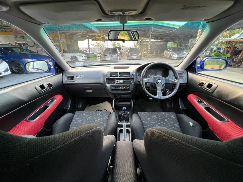 CIVIC COUPE ปี 2000 หล่อๆ สีสดเงาจัด เคลือบแก้ว ภาษี68