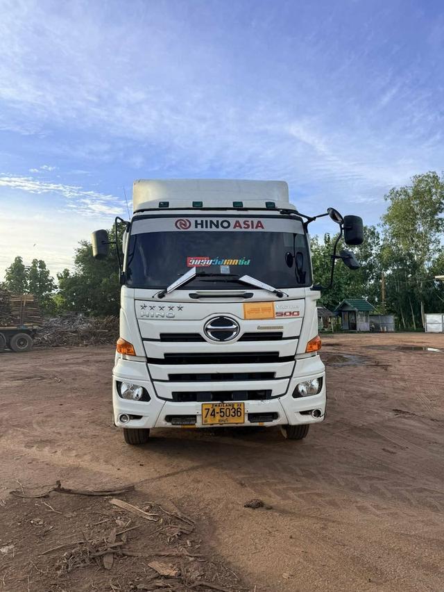HINO FL 344 แรงม้า รถบรรทุก 10ล้อ พื้นเรียบ ปี2022