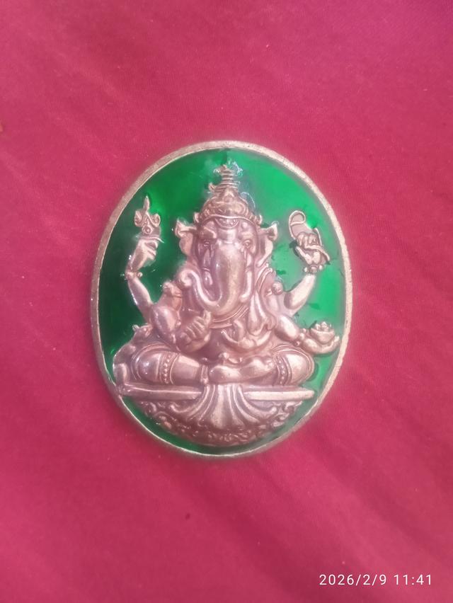 พระเครื่อง พระเหรียญ พระพิฆเนศ คละสี ลงยา