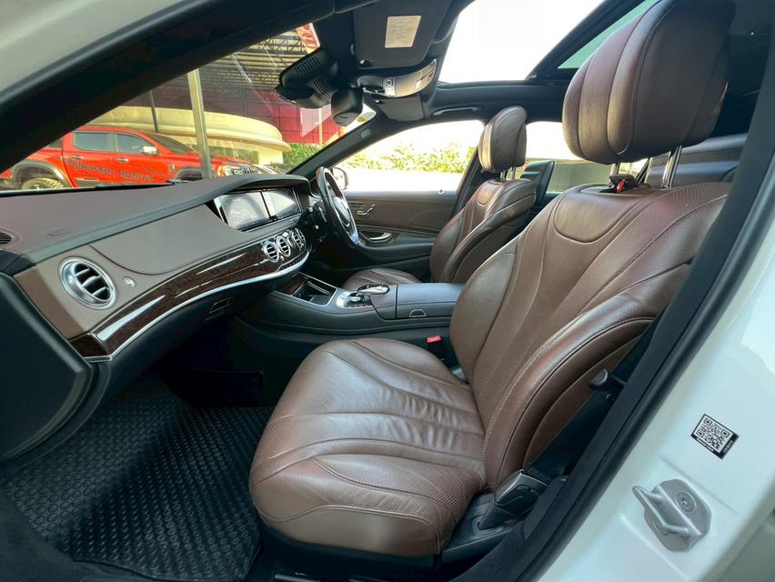 ปี 2017 BENZ S-CLASS, S500e เดียวป้ายแดงคู่มือบุ๊คเซอร์วิสครบ มีประกันภ้ยชั้น1 วิริยะ เหลือ รูปที่ 7
