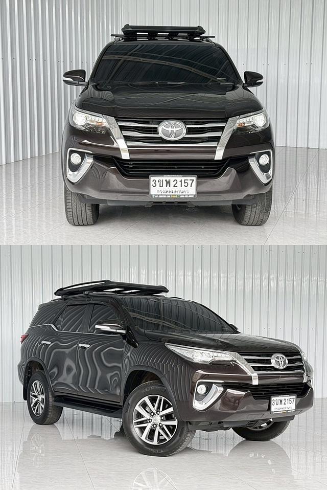  Fortuner2.4V(2WD) สีน้ำตาล รถบ้าน สภาพสวย 2