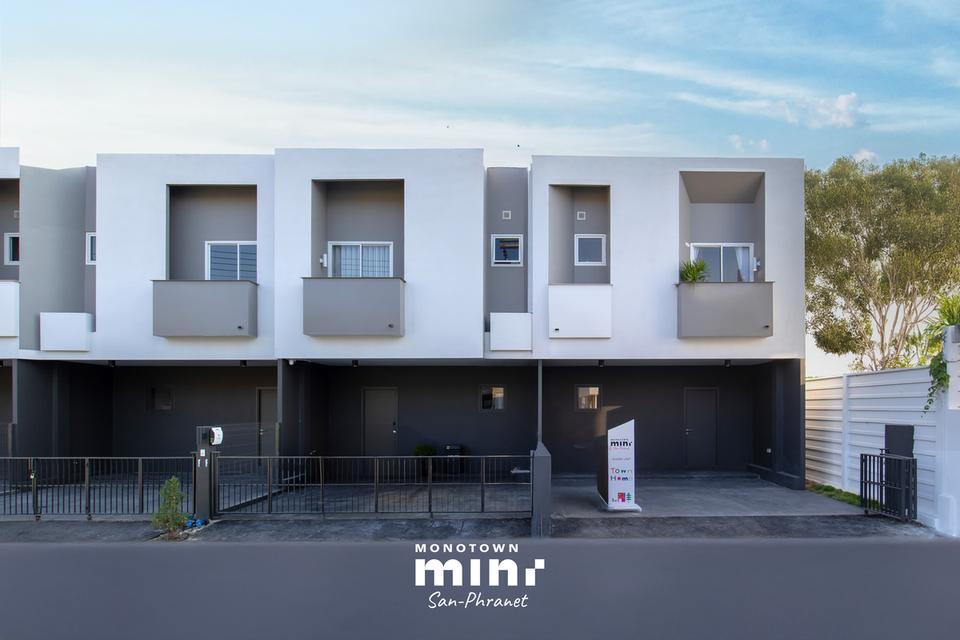 บ้านทาวน์โฮม โครงการ Monotown Mini  1