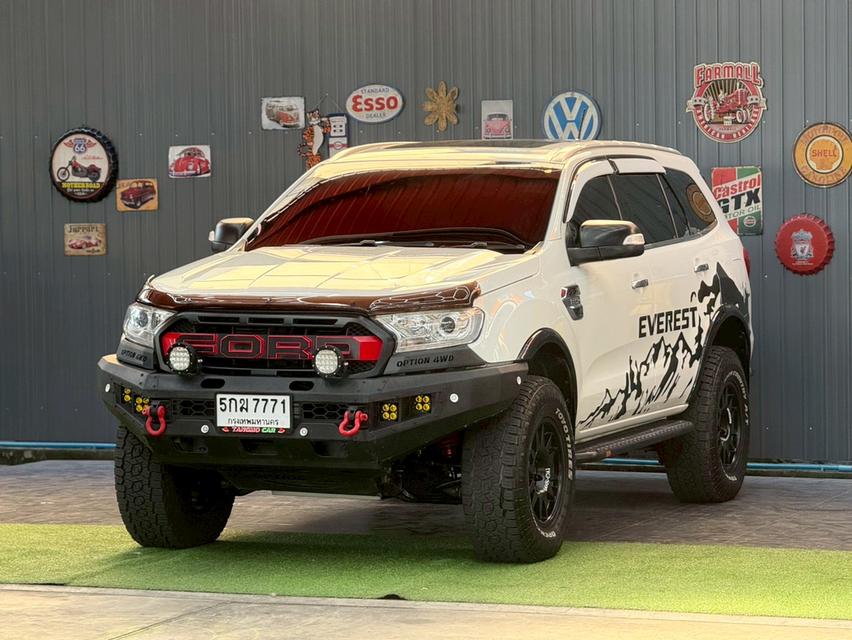 FORD EVEREST 3.2 Titanium+ 4WD ปี2016รถบ้าน ออพชั่นเต็มคัน ไมล์น้อย