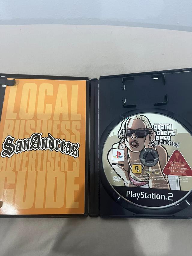 ขายแผ่น GTA Play Station 2 3