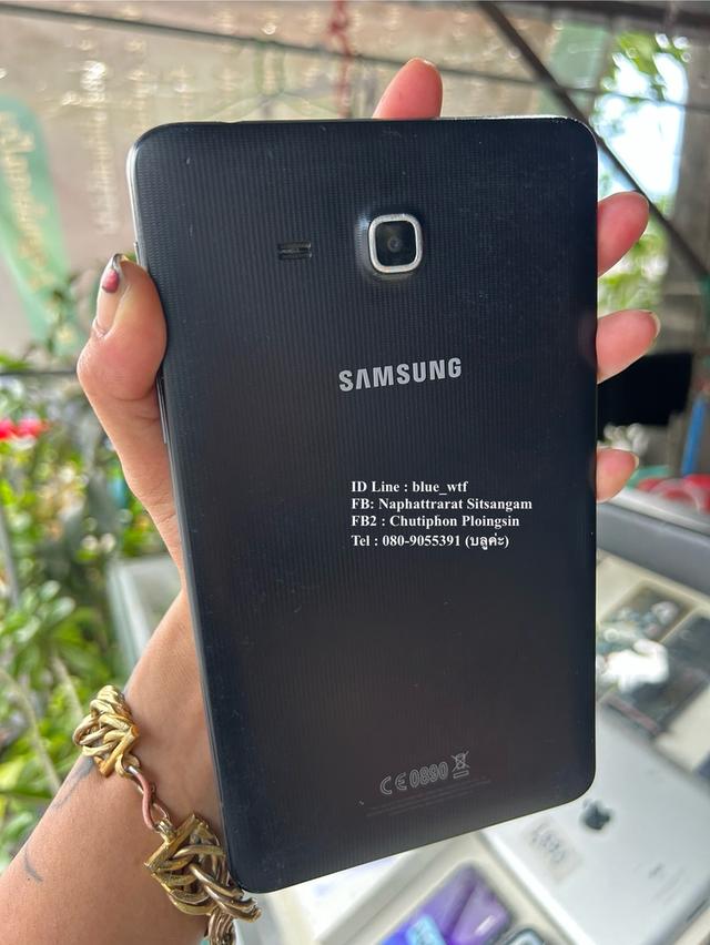 Samsung Tab A (6) จอ7นิ้ว ใส่ซิมโทรได้ 4G สภาพตามรูป ใช้งานปกติ ได้ทุกซิมแบตดี รูปที่ 3