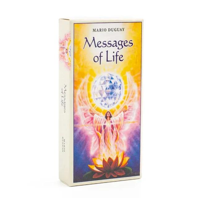 🔮Messages Of Life Tarot Cards  54-Card Oracle Deck English Visions Edition for Divination & Board Games