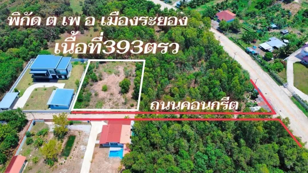 ขายที่ดินเปล่าใกล้ชายหาดแม่รำพึงจ.ระยอง เนื้อที่ 393 ตรว.ขายราคา4.200.000ลบ. 4
