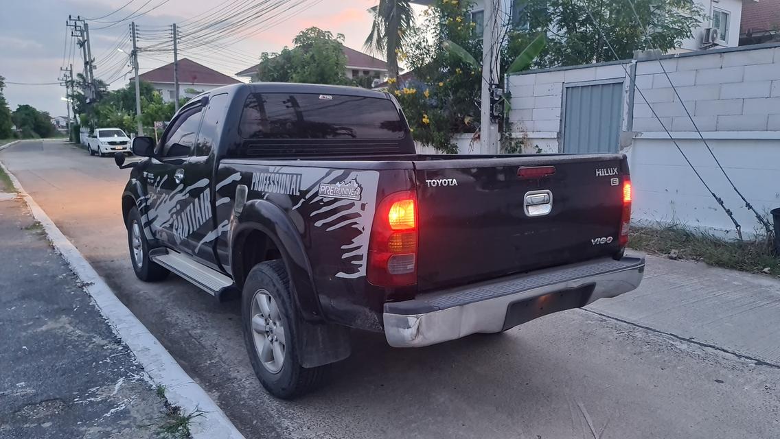 ขาย Toyota Hilux Vigo 3.0 prerunner E MT สีดำ ตัวสูง 4