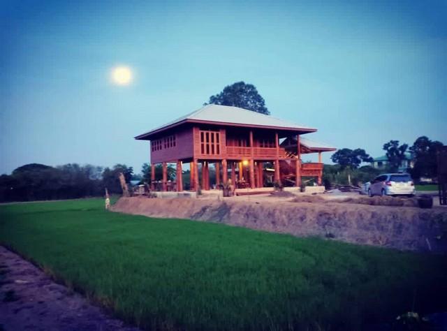 ผืนดินไทยทรงคุณค่า ให้เช่าบ้านไม้ถ่ายหนังถ่ายละคร MV โฆษณา หนังสั้น คอนเท้นท์ บ้านสวยวิวทุ่งนา ไทรน้อย 0968821857 1