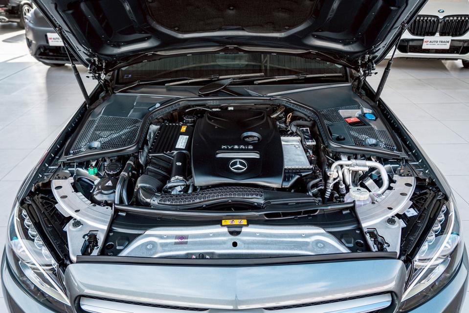 รหัสรถ NP129 รุ่นรถ : BENZ C350e AVANTGARDEปีรถ : 2018 รูปที่ 11