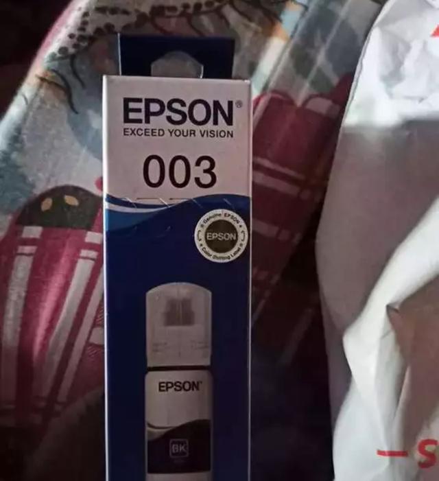 EPSON 003 หมึกเครื่องปริ้นท์ ของแท้ 100% 3