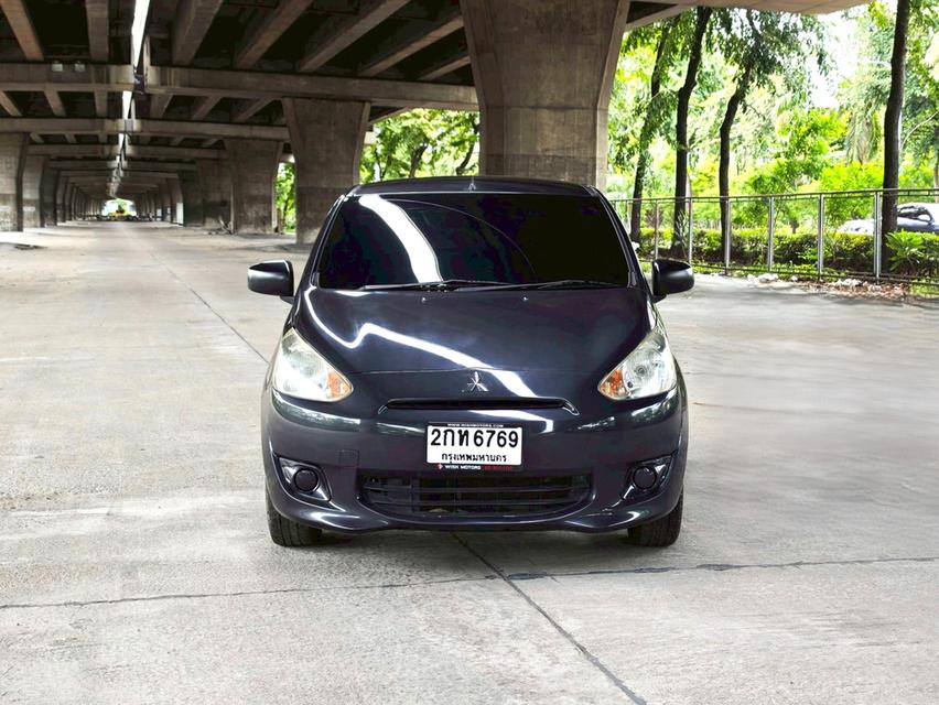ขายรถ Mitsubishi Mirage 1.2GL ปี 2013 สีเทา เกียร์ธรรมดา 2