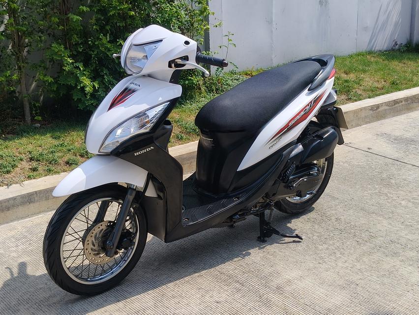 Honda Spacy 110i ปี2013 สีขาว-ดำ
