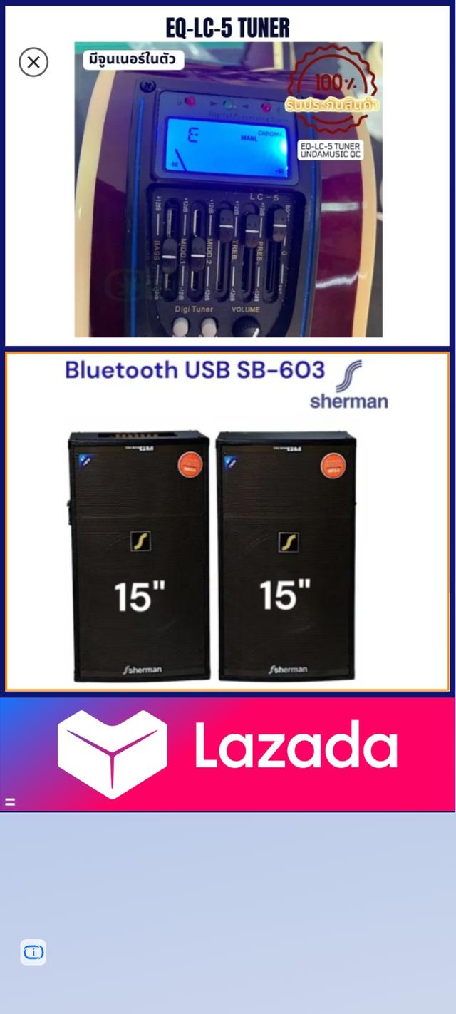 ลำโพงซิกเนเจอร์ต๊ะ วงฟลอย 400 W รูปที่ 2