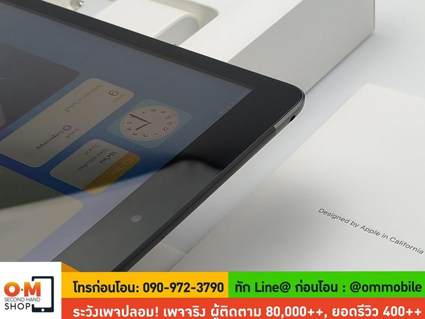 ขาย/แลก iPad Gen9 64GB Cellular + Wifi Space Gray ศูนย์ไทย สภาพสวยมาก ครบกล่อง เพียง 8,990 บาท  5