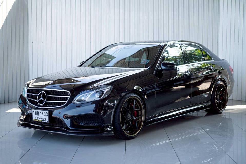 BENZ E-CLASS E300 TOP AMG BLUETEC HYBRID ปี 2014  โฉม W212 ปี10-16