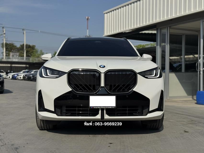 2025 BMWX3 20d M Sport Pro G45 (รถออกศูนย์ มือเดียว ไมล์แท้ ประวัติดี) 3