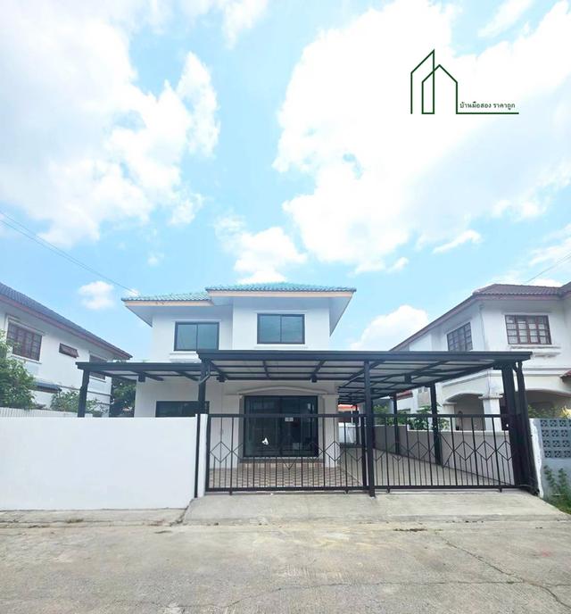 บ้านเดี่ยว 2 ชั้น รีโนเวทใหม่ หมู่บ้านเคซีการ์เด้นโฮม6 ถนนนิมิตใหม่40 คลองสามวา 1