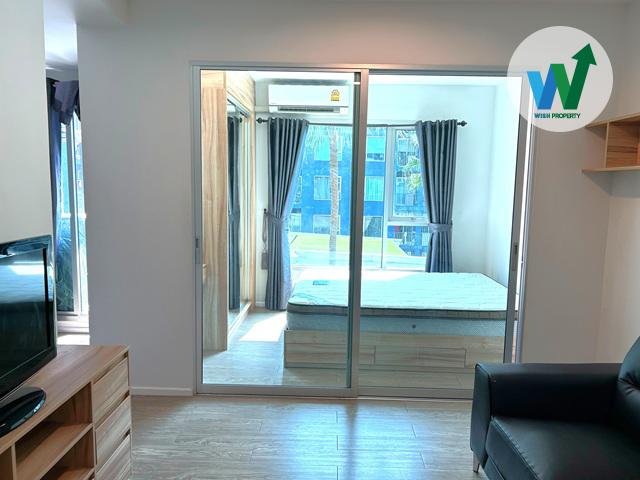 แฮปปี้คอนโดดอนเมือง เดอะเทอมินอล ให้เช่าห้องพร้อมเฟอร์นิเจอร์  28 ตร.ม. อาคาร C ชั้น 4 ใกล้รถไฟฟ้าดอนเมือง 4