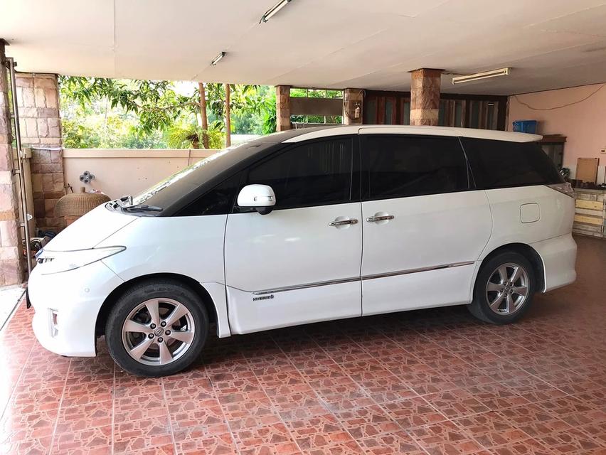 Toyota Estima 2.4G Hybrid AT ปี 2009 มือ 2 สีขาว 3