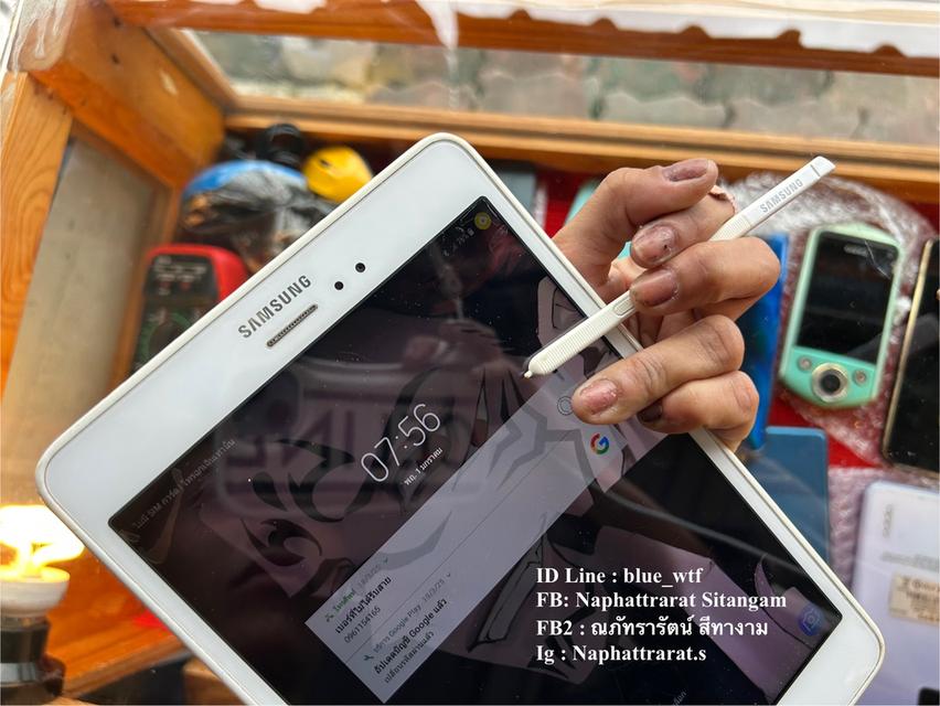 Samsung Tab A 8.0  With Spen  จอ8นิ้วรองรับ4G ใส่ซิมโทรได้ ปากกาในตัว ใช้งานปกติ 3