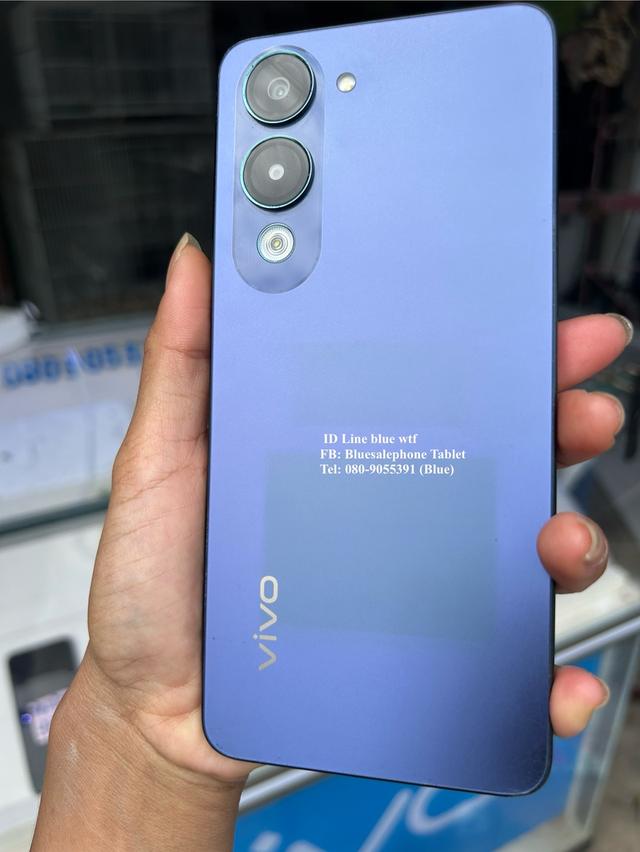 Vivo Y04 ประกันศูนย์เหลือถึง22สิงหา2570 สภาพสวยไร้รอยไม่มีตำหนิ Android15โหลดได้ทุกแอพ ได้ทุกซิม ปกติหมด