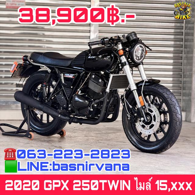 🔥 ราคา 💰 38,900 ฿.- 💰2020 GPX LEGEND 250TWIN ไมล์ 15,xxx