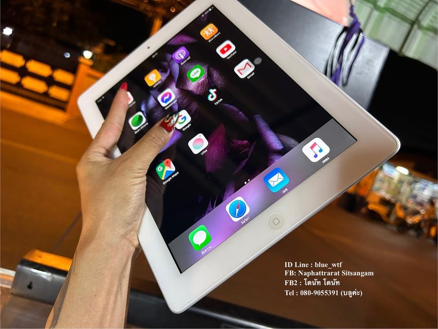 IPAD (3RD GEN) WIFI 16GB เครื่องศูนย์ไทย สภาพสวยตามรูป ไม่มีรอย ใช้งานปกติ รูปที่ 4
