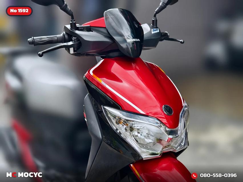 Honda Moove 2015 รุ่นTOPล้อแมค รถบ้านแท้มือเดียว เครื่องท่อเดิม สภาพสวย กุญแจบุคเซอวิสครบ มีเล่มเขียวชุดโอนครบ No.1592 รูปที่ 10