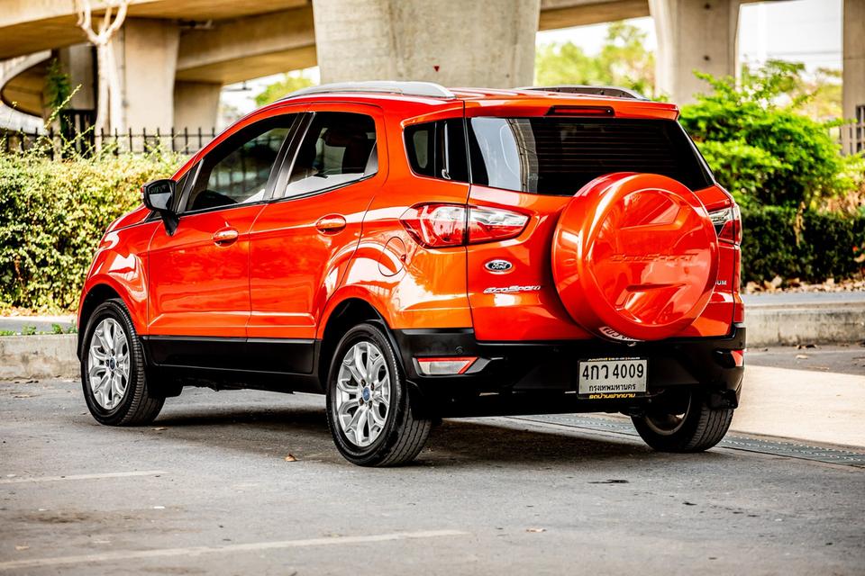 Ford EcoSport 1.5 Titanium Sunroof ปี 2015 สีส้ม ไมล์แท้เพียง 90,523 Km. 8