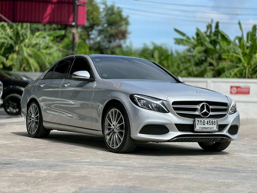 ปี 2016 #BENZ C-CLASS, #C350e AMG DYNAMIC โฉม W205 ปี14-23 สีเทา เบนซิน/ไฟฟ้า มือเดียวป้ายแดง
